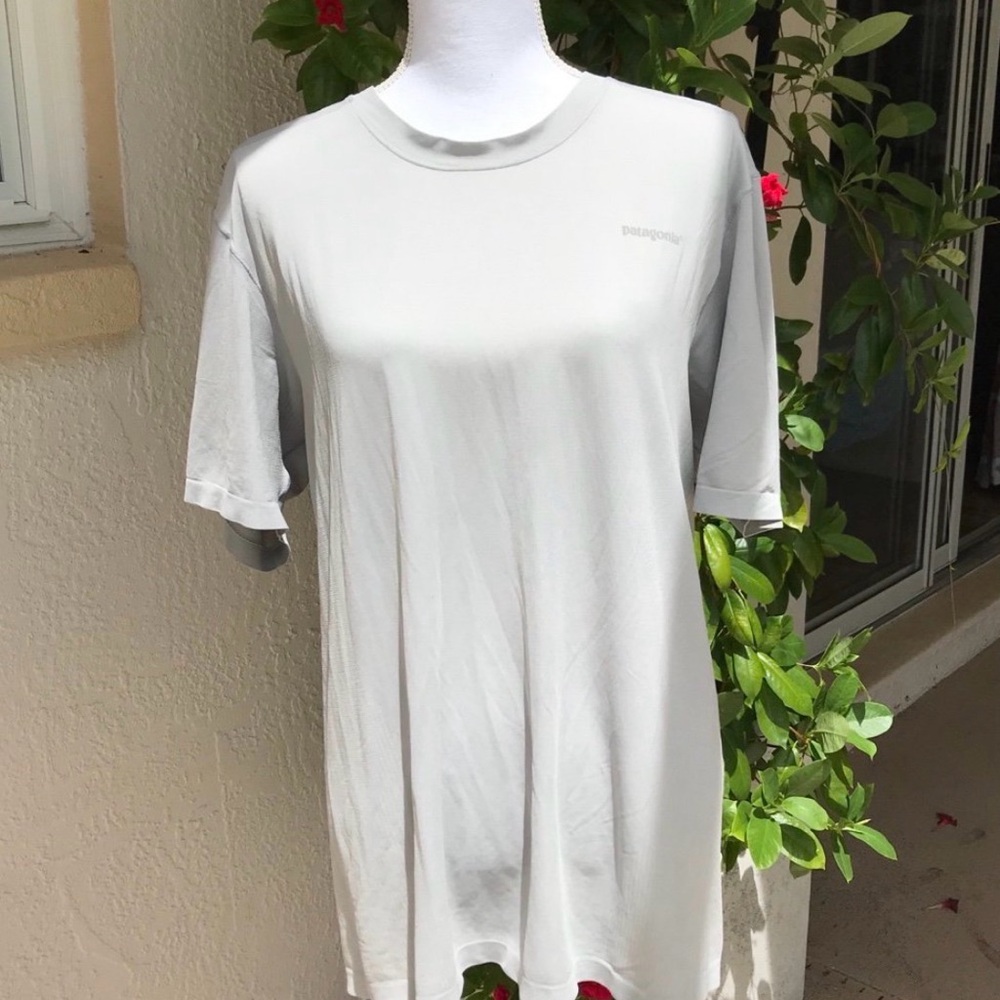 Patagonia Mens Short Sleeve Breathable Lightweight Gamut Trail Running Shirt L